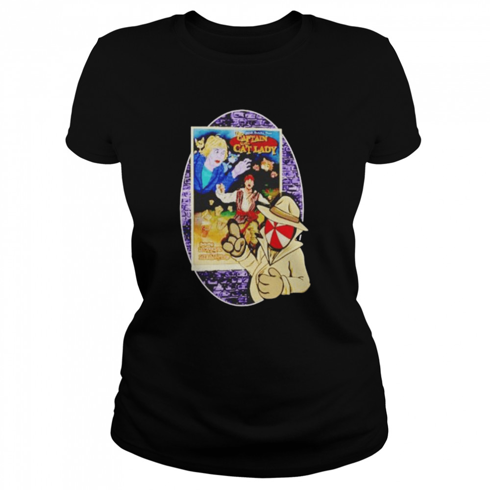 Captain And The Cat Lady Shirt 1 » Cool Gifts for You - Mfamilygift Captain And The Cat Lady Shirt 1