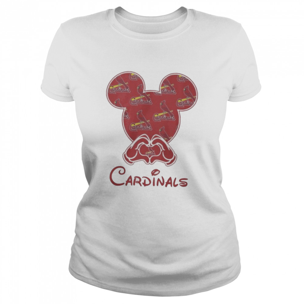 Cardinals Mickey Mouse Logo Shirt 1 » Cool Gifts for You - Mfamilygift Cardinals Mickey Mouse Logo Shirt 1