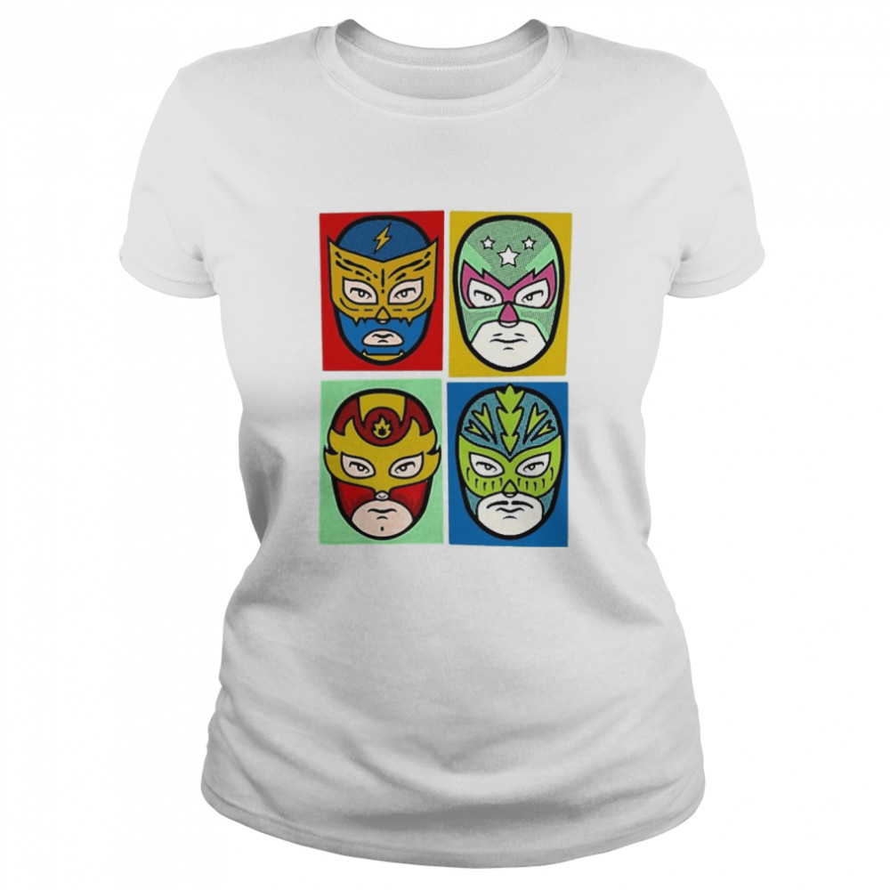 Cartoon Luchador Mexican Wrestlers Lucha Wrestling Shirt 1 » Cool Gifts for You - Mfamilygift Cartoon Luchador Mexican Wrestlers Lucha Wrestling Shirt 1