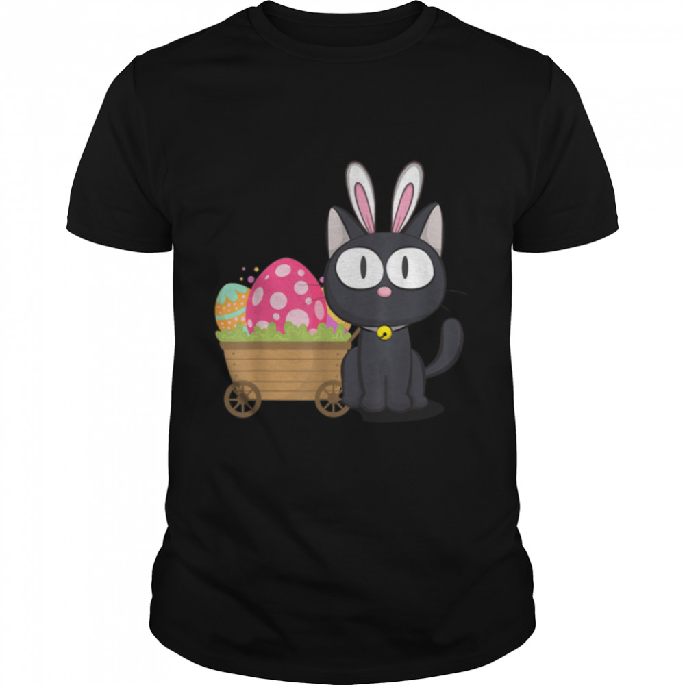 Cat Bunny Eggs Basket Easter Pet Lover T-Shirt B09w92k66d Cat Bunny Eggs Basket Easter Pet Lover T-Shirt B09w92k66d