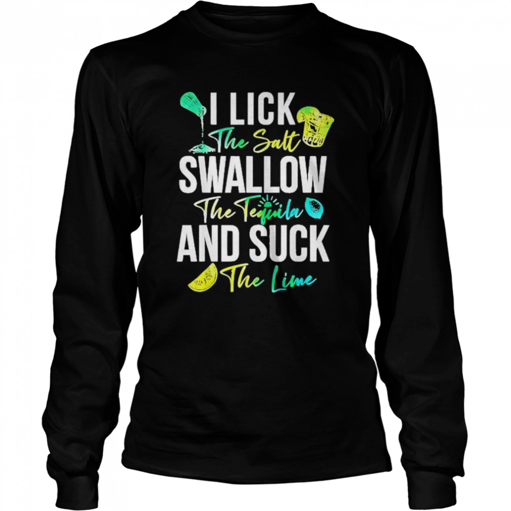 Cinco De Mayo Lick Salt Swallow Tequila Suck Lime Shirt 2 » Cool Gifts for You - Mfamilygift Cinco De Mayo Lick Salt Swallow Tequila Suck Lime Shirt 2