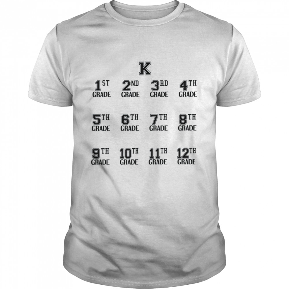 Class Of 2034 Grow With Me Shirt First Day Of Kindergarten Shirt Class Of 2034 Grow With Me Shirt First Day Of Kindergarten Shirt