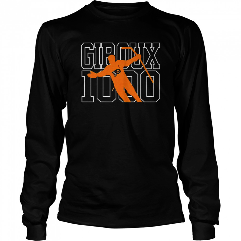 Claude Giroux Philadelphia Flyers Giroux 1000 Shirt 2 » Cool Gifts for You - Mfamilygift Claude Giroux Philadelphia Flyers Giroux 1000 Shirt 2