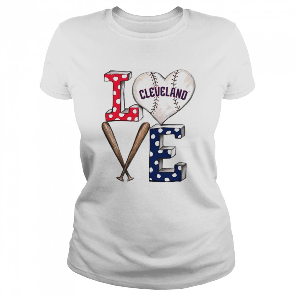 Cleveland Guardians Baseball Love Shirt 1 » Cool Gifts for You - Mfamilygift Cleveland Guardians Baseball Love Shirt 1