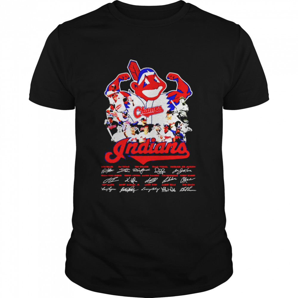 Cleveland Indians Champs Signatures Shirt