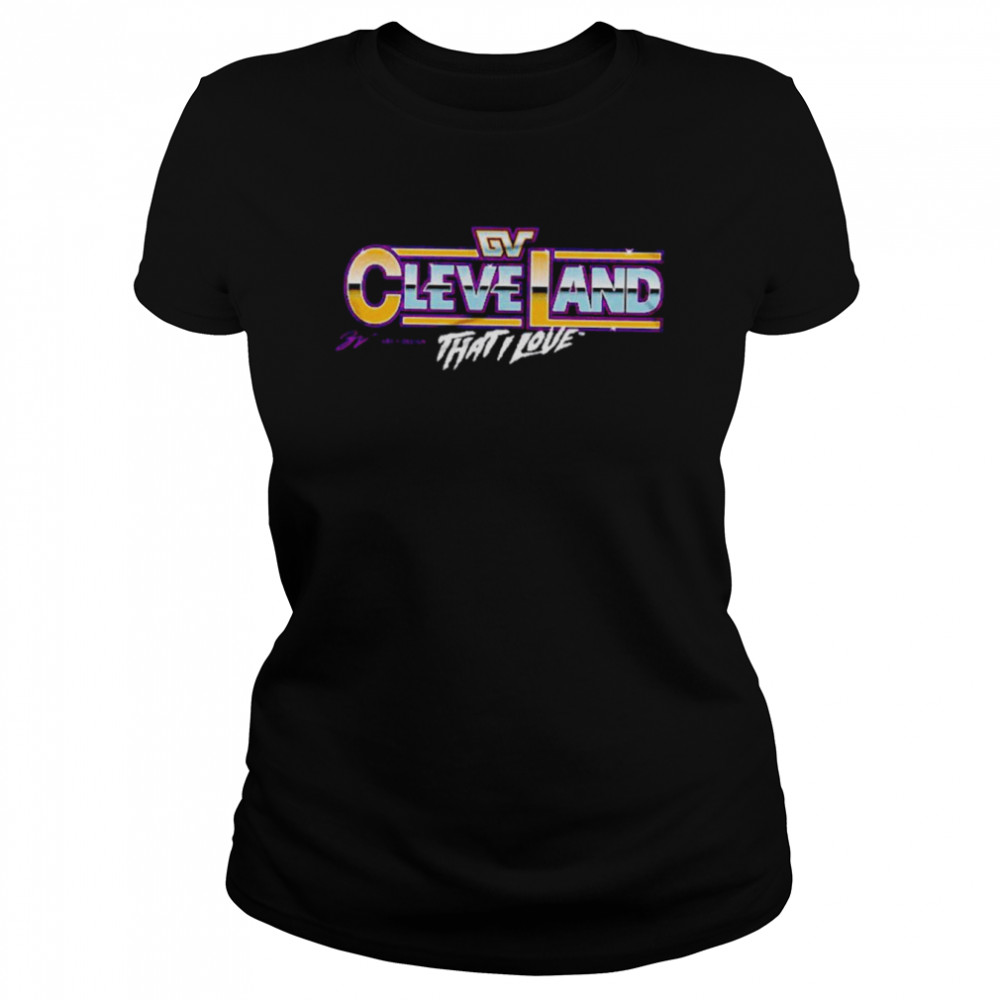 Cleveland Mania That I Love Sport Shirt 1 » Cool Gifts for You - Mfamilygift Cleveland Mania That I Love Sport Shirt 1
