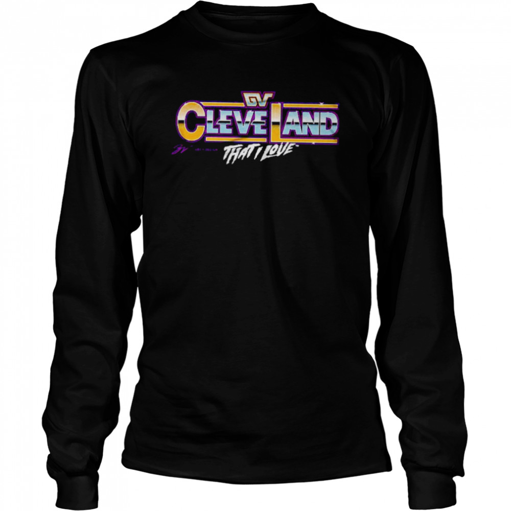 Cleveland Mania That I Love Sport Shirt 2 » Cool Gifts for You - Mfamilygift Cleveland Mania That I Love Sport Shirt 2