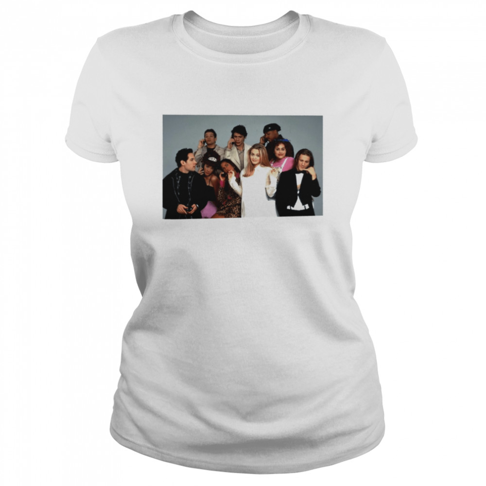 Clueless The Cast Photo Shirt 1 » Cool Gifts for You - Mfamilygift Clueless The Cast Photo Shirt 1