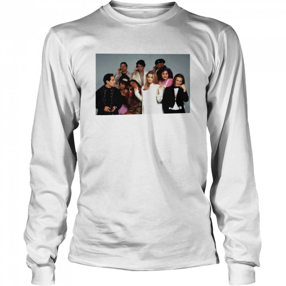 Clueless The Cast Photo Shirt 2 » Cool Gifts for You - Mfamilygift Clueless The Cast Photo Shirt 2