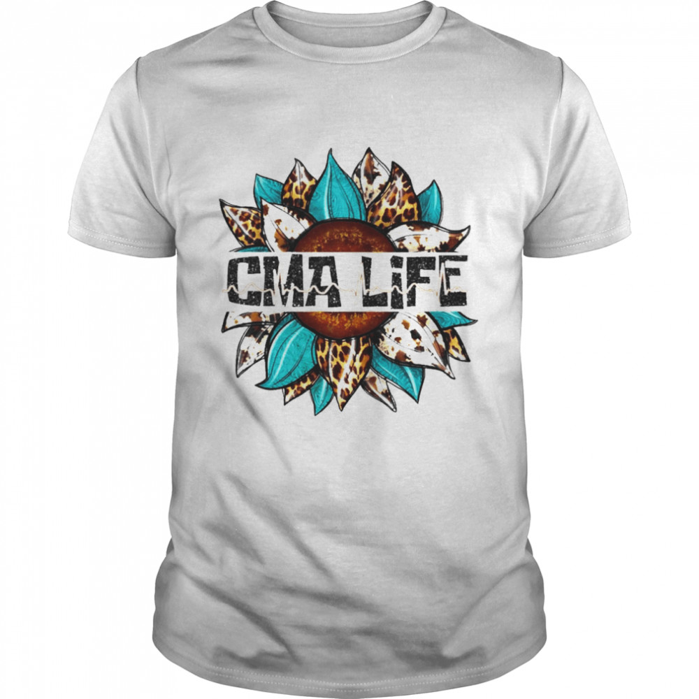 Cma Life Leopard Sunflower Shirt