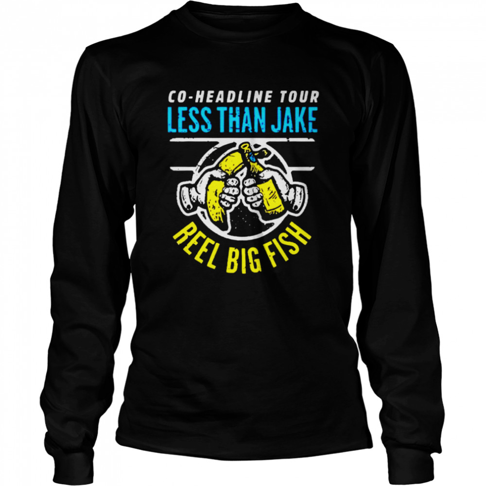 Co-Headline Tour Less Than Jake Reel Big Fish Shirt 2 » Cool Gifts for You - Mfamilygift Co-Headline Tour Less Than Jake Reel Big Fish Shirt 2