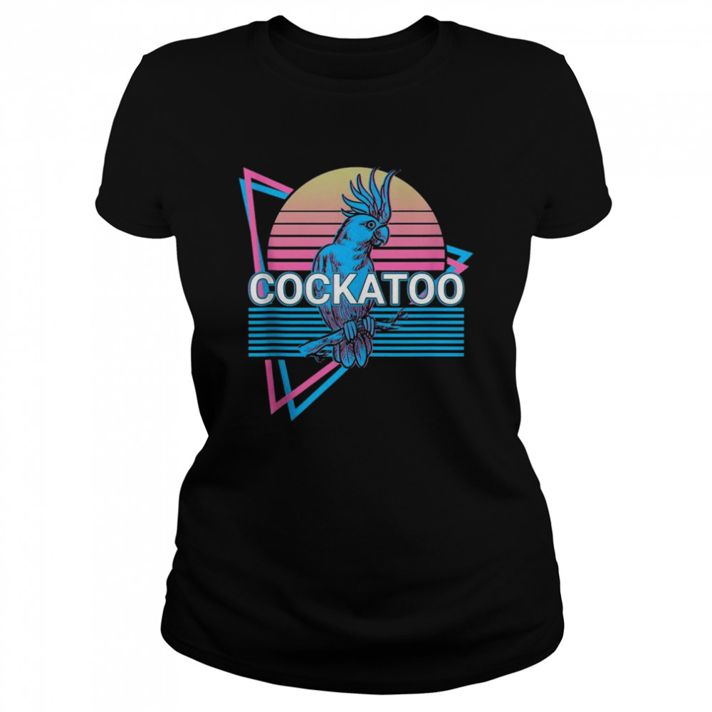 Cockatoo Retro Shirt 1 » Cool Gifts for You - Mfamilygift Cockatoo Retro Shirt 1