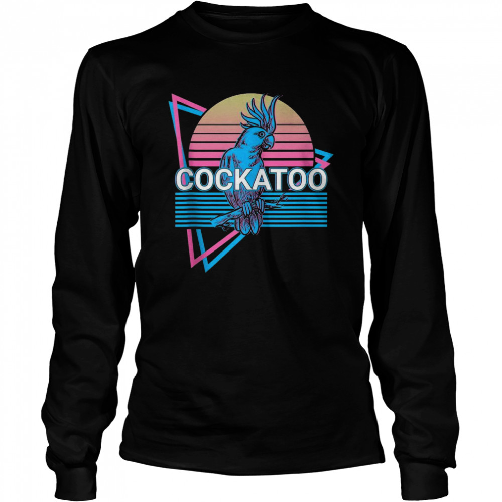 Cockatoo Retro Shirt 2 » Cool Gifts for You - Mfamilygift Cockatoo Retro Shirt 2