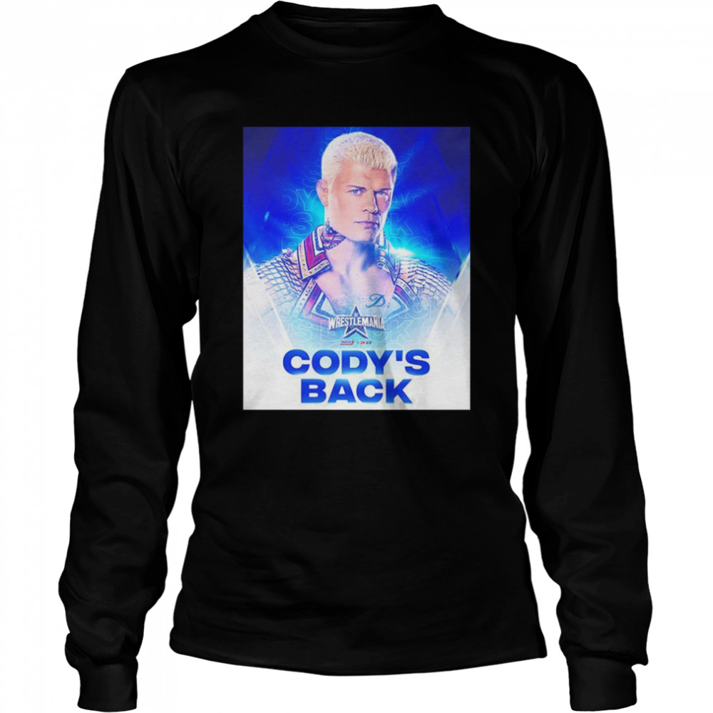 Cody Rhodes Back American Nightmare T-Shirt 2 » Cool Gifts for You - Mfamilygift Cody Rhodes Back American Nightmare T-Shirt 2