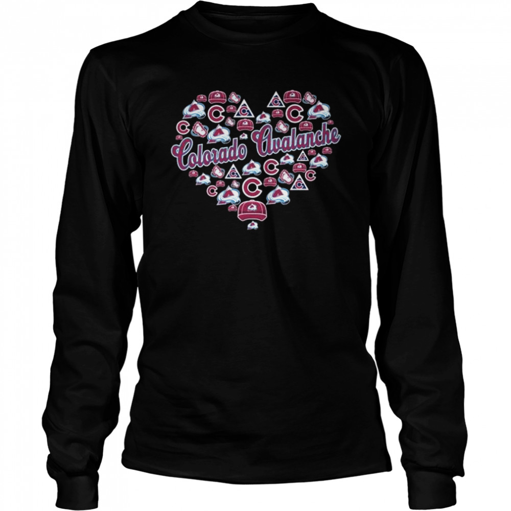 Colorado Avalanche Hearts 2022 Shirt 2 » Cool Gifts for You - Mfamilygift Colorado Avalanche Hearts 2022 Shirt 2