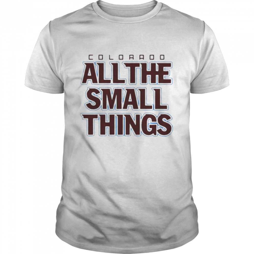 Colorado Hockey All The Small Things Shirt