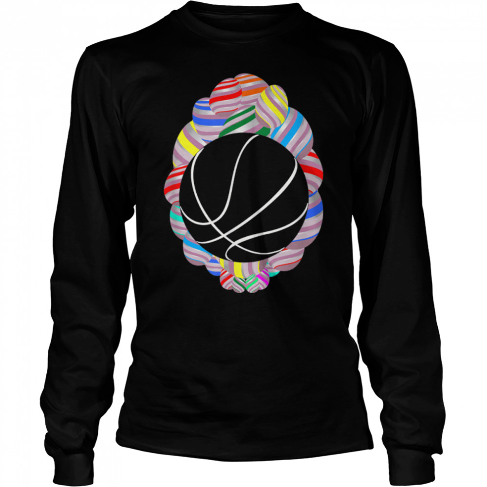 Colorful Basketball Eggs Easter Day Happy Easter Sunday T-Shirt B09w95fb1f 2 » Cool Gifts for You - Mfamilygift Colorful Basketball Eggs Easter Day Happy Easter Sunday T-Shirt B09w95fb1f 2