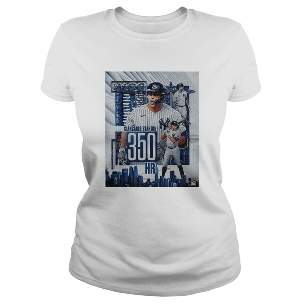 Congratulation Giancarlo Stanton 350 Hr Milestone T-Shirt 1 » Cool Gifts for You - Mfamilygift Congratulation Giancarlo Stanton 350 Hr Milestone T-Shirt 1