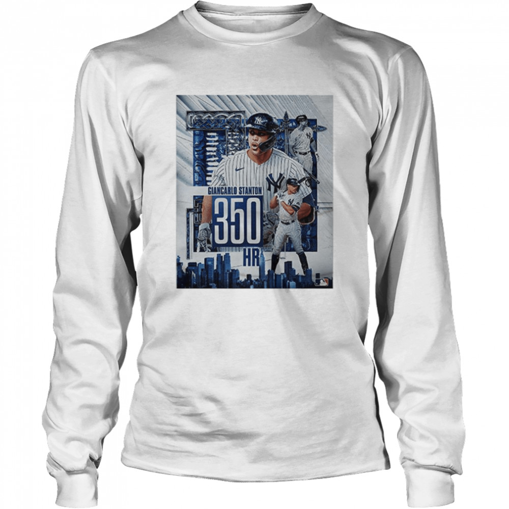Congratulation Giancarlo Stanton 350 Hr Milestone T-Shirt 2 » Cool Gifts for You - Mfamilygift Congratulation Giancarlo Stanton 350 Hr Milestone T-Shirt 2