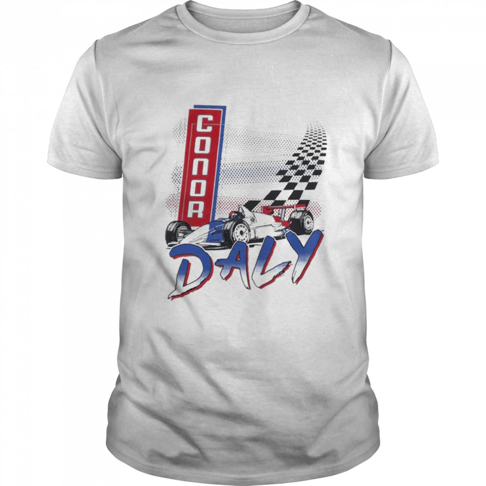 Conor Daly Indycar Retro Shirt Conor Daly Indycar Retro Shirt