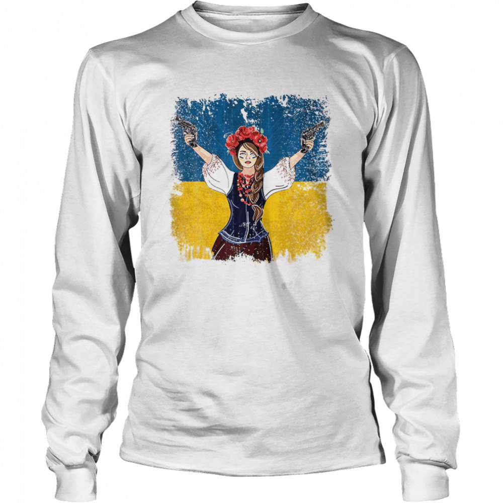 Cool Awesome Ukrainian Girl Art Unbreakable Ukrain T-Shirt 2 » Cool Gifts for You - Mfamilygift Cool Awesome Ukrainian Girl Art Unbreakable Ukrain T-Shirt 2