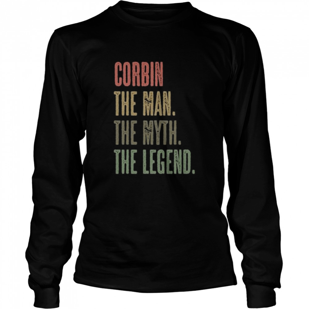 Corbin The Man The Myth The Legend Mythos Legende Name Shirt 2 » Cool Gifts for You - Mfamilygift Corbin The Man The Myth The Legend Mythos Legende Name Shirt 2