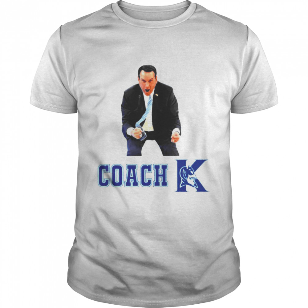 Duke Blue Devils Basketball Coach K The Goat Shirt