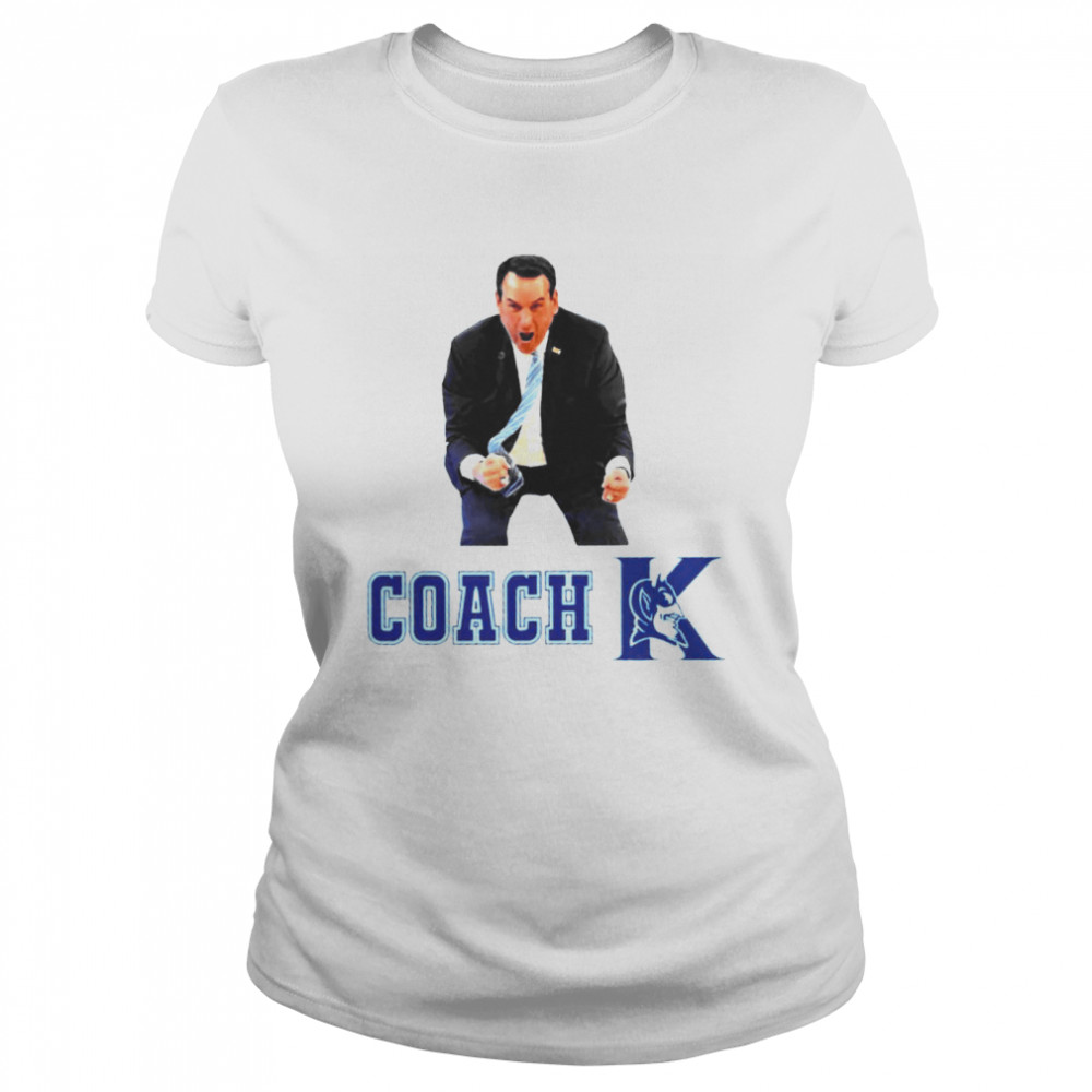 Duke Blue Devils Basketball Coach K The Goat Shirt 1 » Cool Gifts for You - Mfamilygift Duke Blue Devils Basketball Coach K The Goat Shirt 1