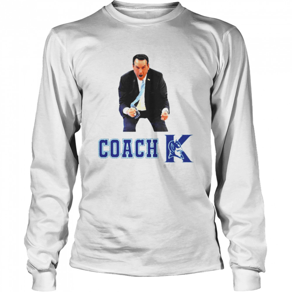 Duke Blue Devils Basketball Coach K The Goat Shirt 2 » Cool Gifts for You - Mfamilygift Duke Blue Devils Basketball Coach K The Goat Shirt 2