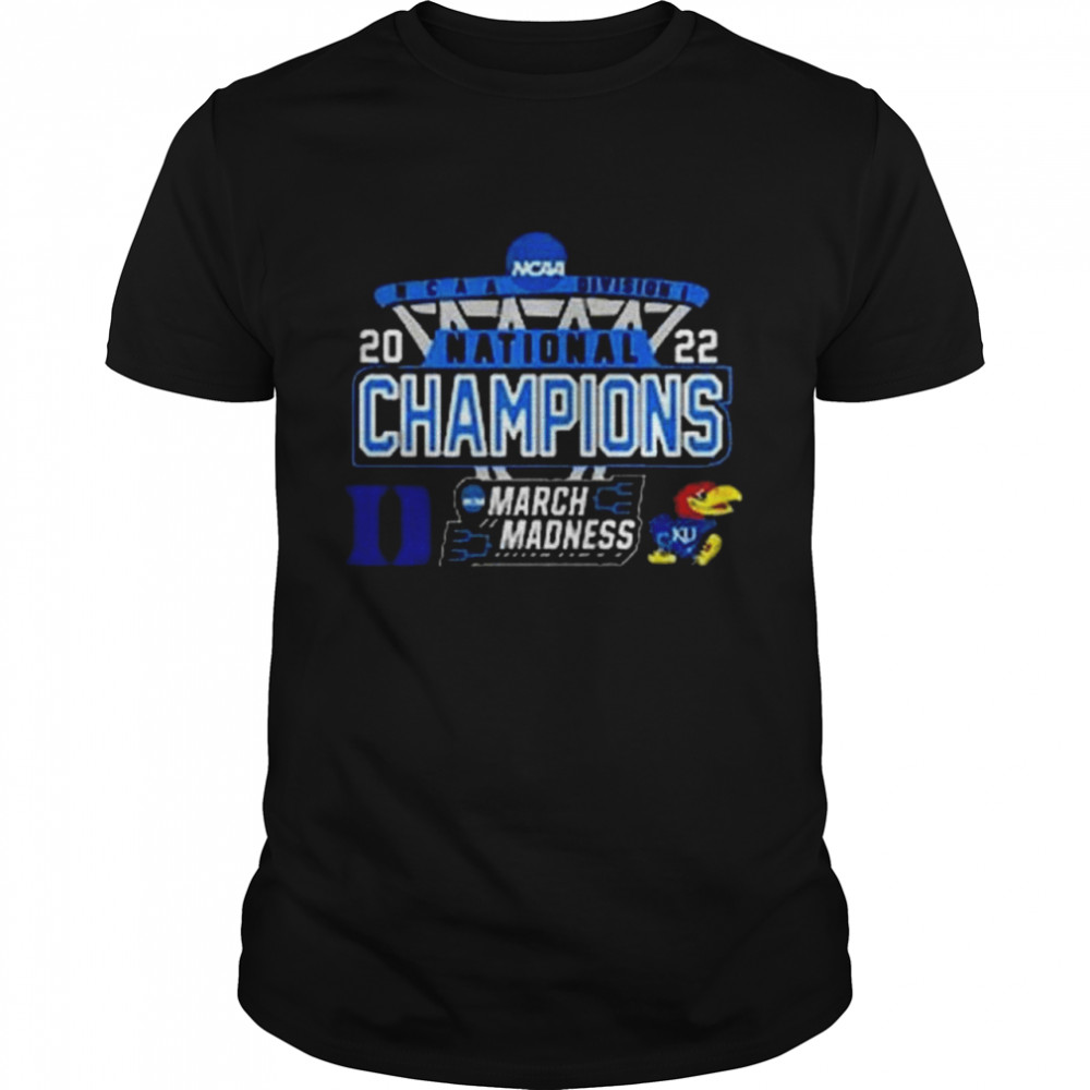 Duke Vs Kansas Jayhawks National Champions Ncaa March Madness 2022 Shirt Duke Vs Kansas Jayhawks National Champions Ncaa March Madness 2022 Shirt