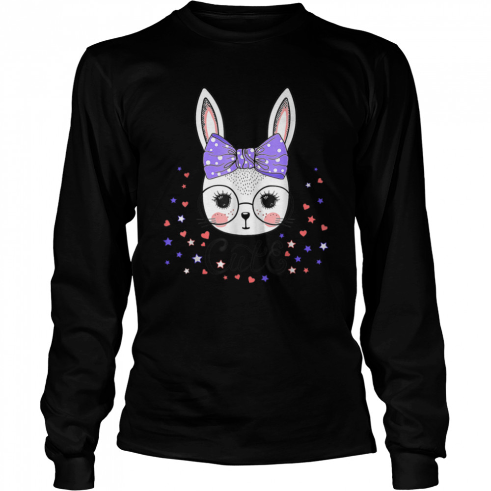 Dy Cute Bunny Face Bow Tie Happy Easter Day Girl Women Kids T-Shirt B09w5zq59g 2 » Cool Gifts for You - Mfamilygift Dy Cute Bunny Face Bow Tie Happy Easter Day Girl Women Kids T-Shirt B09w5zq59g 2