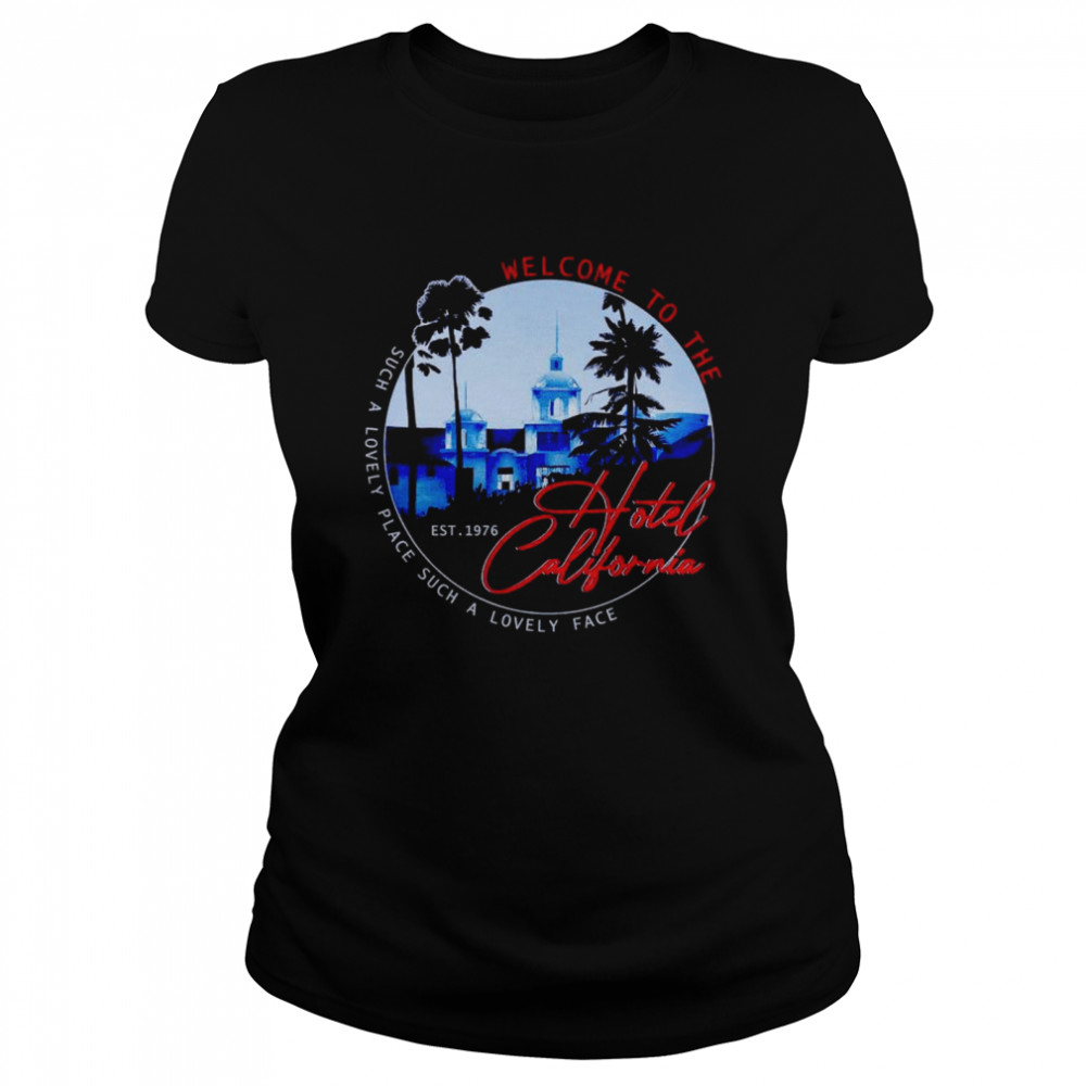 Eagles Welcome To The Hotel California Shirt 1 » Cool Gifts for You - Mfamilygift Eagles Welcome To The Hotel California Shirt 1