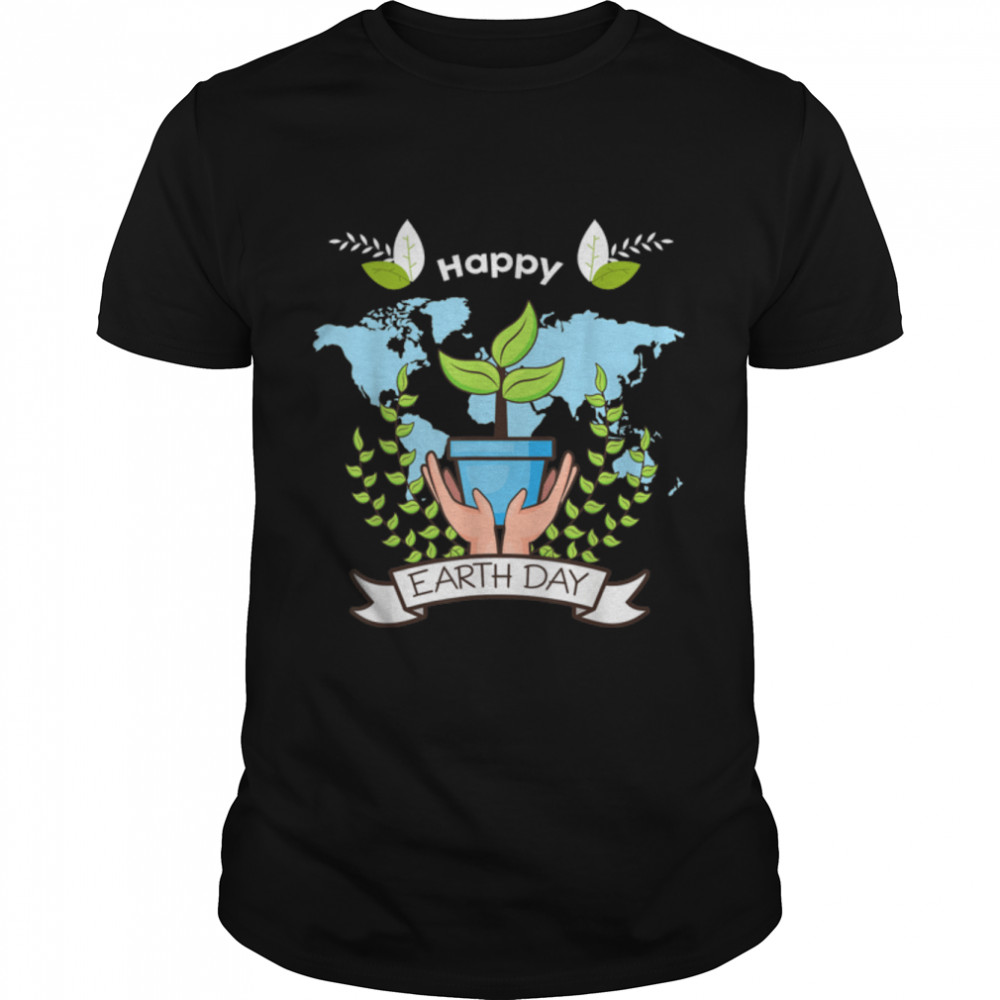 Earth Day Family Tee Funny Earth Day Cute Planet T-Shirt B09zdqvh69