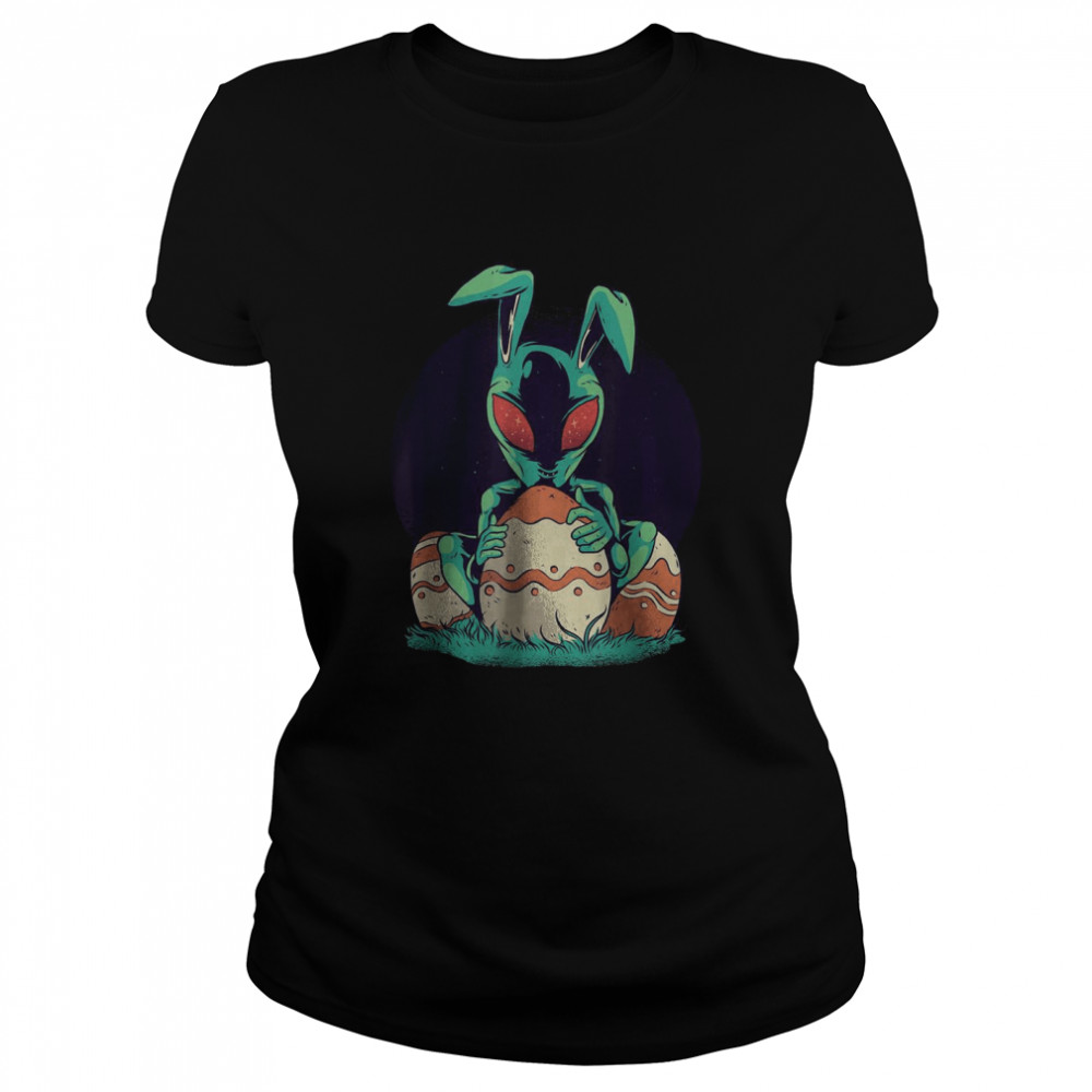 Easter Bunny Alien Easter Alien T-Shirt 1 » Cool Gifts for You - Mfamilygift Easter Bunny Alien Easter Alien T-Shirt 1