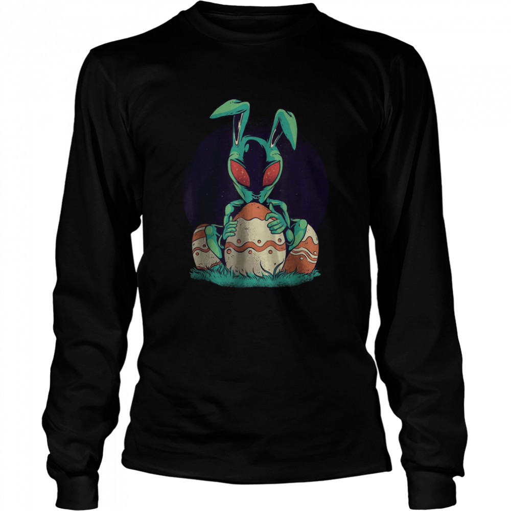 Easter Bunny Alien Easter Alien T-Shirt 2 » Cool Gifts for You - Mfamilygift Easter Bunny Alien Easter Alien T-Shirt 2
