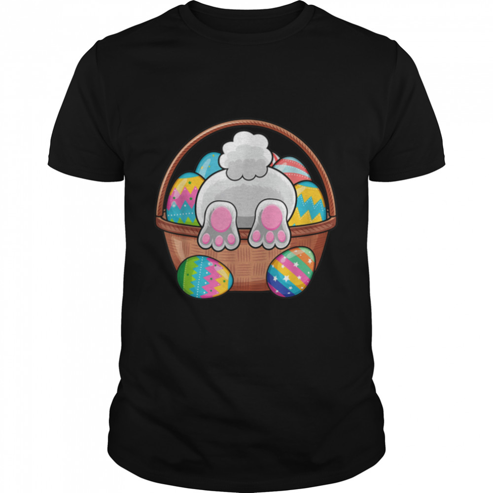 Easter Bunny Basket Eggs Rabbit Easter Day Women Men Kids T-Shirt B09vnqfvzv