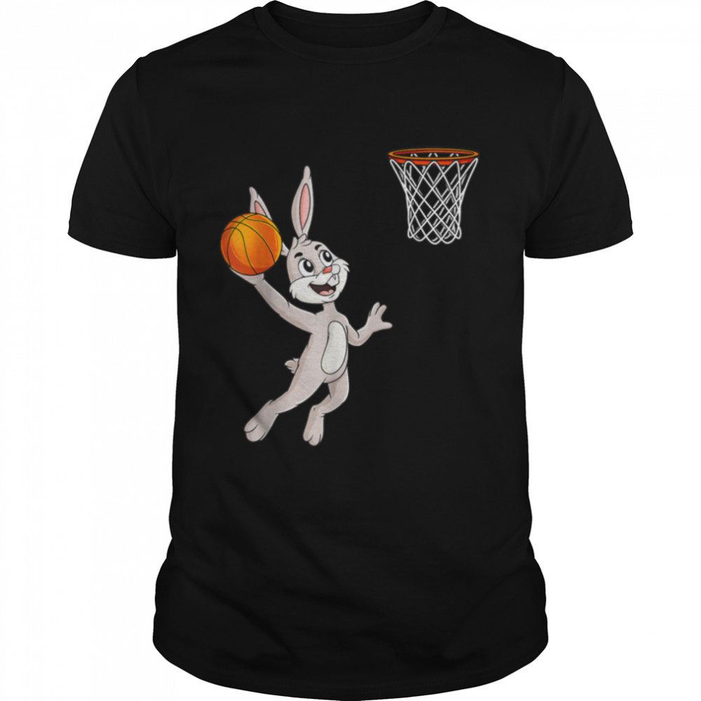 Easter Day Rabbit Dunking A Basketball Funny Boys Girls Kids T-Shirt B09wcv68z6 Easter Day Rabbit Dunking A Basketball Funny Boys Girls Kids T-Shirt B09wcv68z6