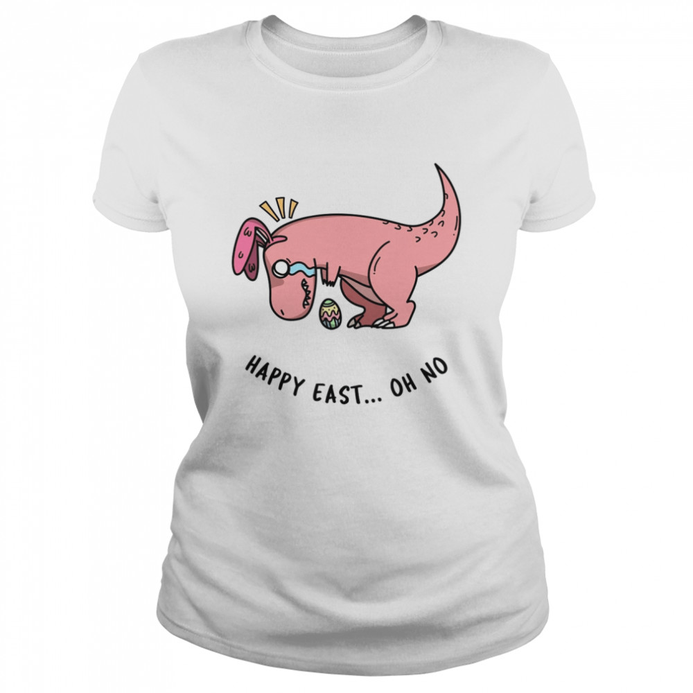 Easter T-Rex Happy East Oh No Shirt 1 » Cool Gifts for You - Mfamilygift Easter T-Rex Happy East Oh No Shirt 1