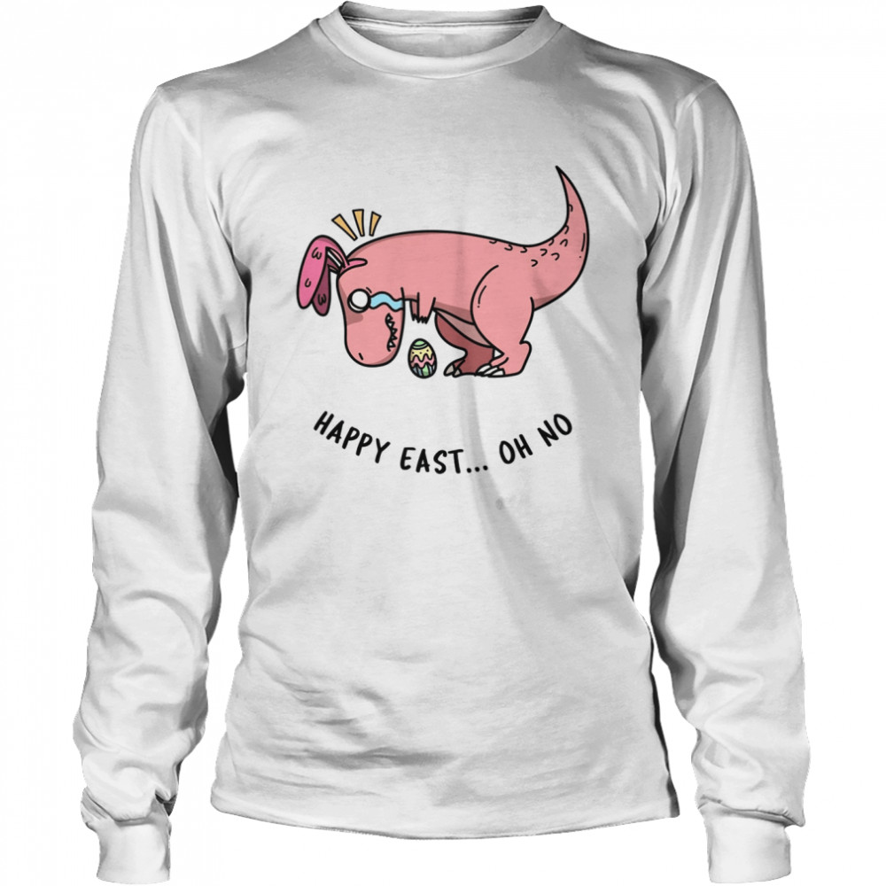 Easter T-Rex Happy East Oh No Shirt 2 » Cool Gifts for You - Mfamilygift Easter T-Rex Happy East Oh No Shirt 2