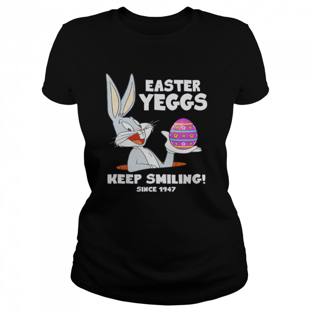 Easter Yeggs Since 1947 Keep Smiling Bugs Bunny Shirt 1 » Cool Gifts for You - Mfamilygift Easter Yeggs Since 1947 Keep Smiling Bugs Bunny Shirt 1