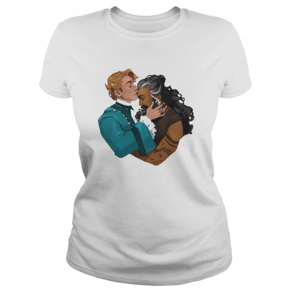 Edward Bonnetstede Bonnet Pirate Edward Teach Blackbeard Queer Romance T-Shirt 1 » Cool Gifts for You - Mfamilygift Edward Bonnetstede Bonnet Pirate Edward Teach Blackbeard Queer Romance T-Shirt 1