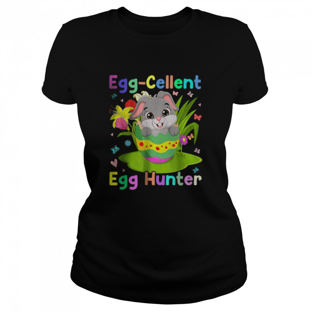 Egg Cellent Egg Hunter Funny Bunny Easter Day T-Shirt 1 » Cool Gifts for You - Mfamilygift Egg Cellent Egg Hunter Funny Bunny Easter Day T-Shirt 1