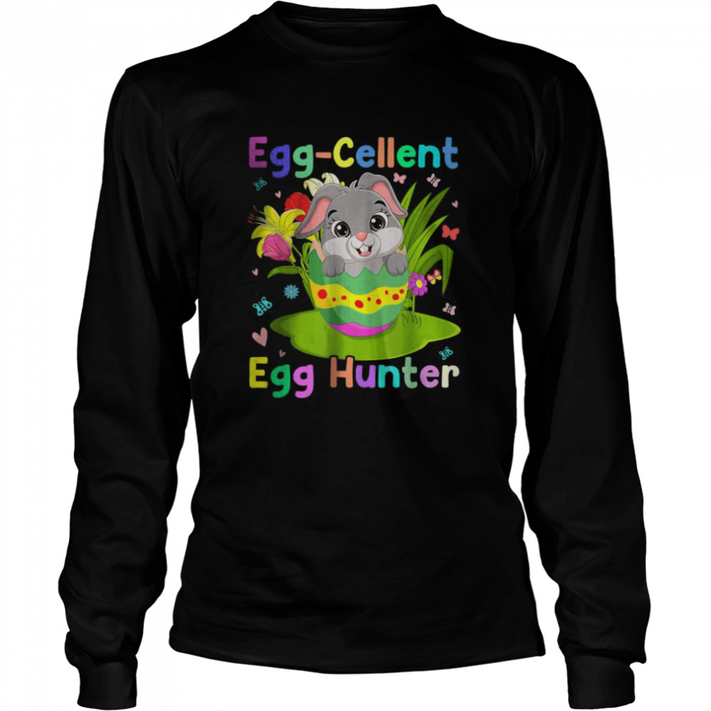 Egg Cellent Egg Hunter Funny Bunny Easter Day T-Shirt 2 » Cool Gifts for You - Mfamilygift Egg Cellent Egg Hunter Funny Bunny Easter Day T-Shirt 2