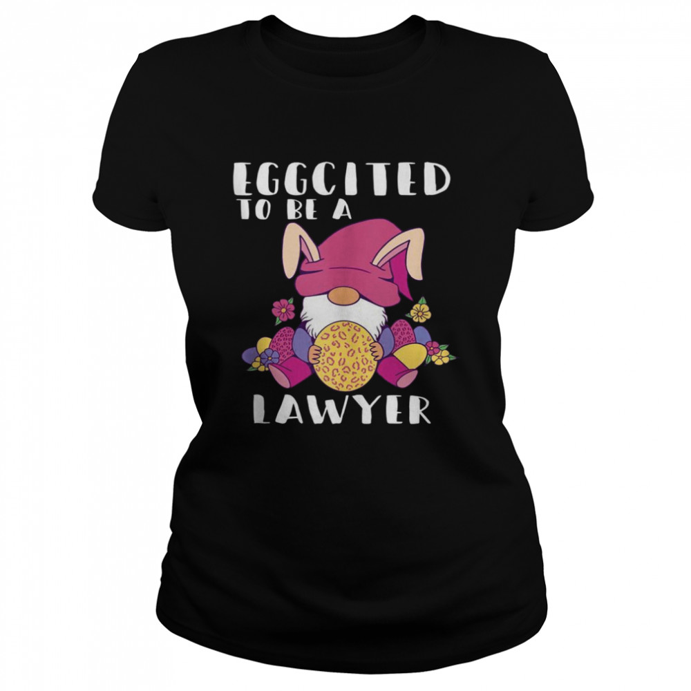 Eggcited To Be A Lawyer Gnome Bunny Easter Shirt 1 » Cool Gifts for You - Mfamilygift Eggcited To Be A Lawyer Gnome Bunny Easter Shirt 1