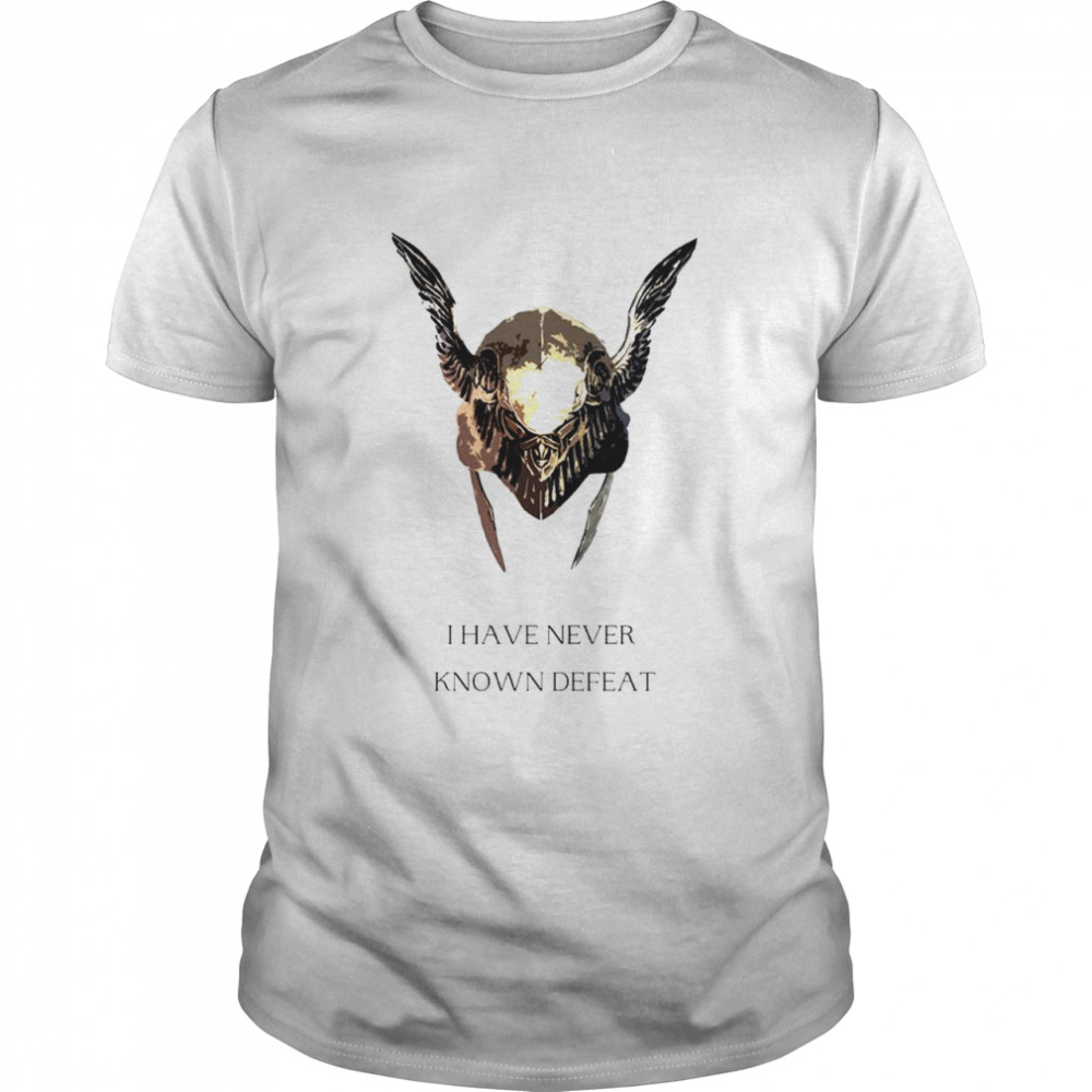 Elden Ring Malenia Helmet I Have Never Know Defeat Shirt