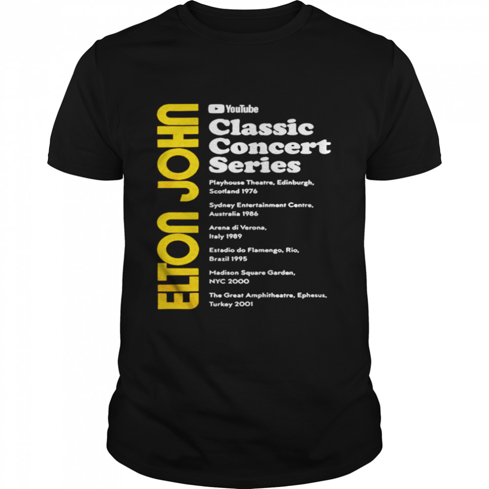 Elton John Classic Concert Series Shirt