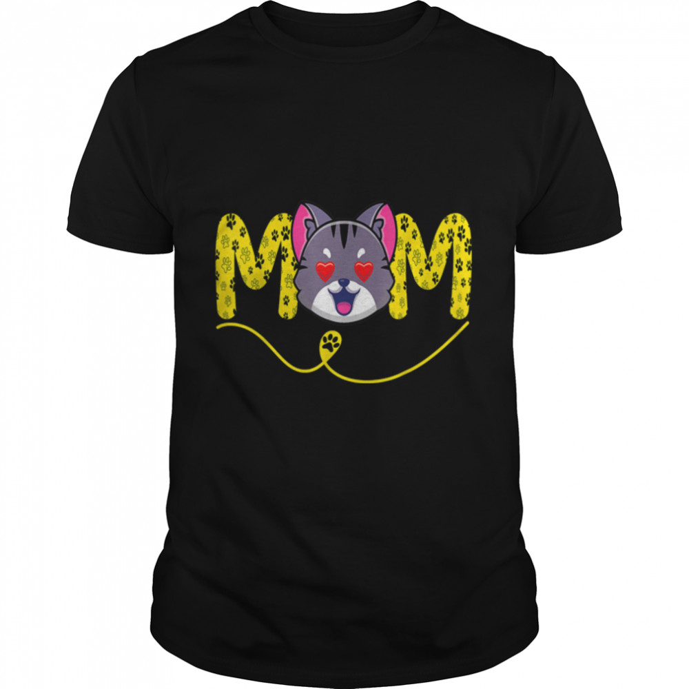 Encourage Mom Cat My Favorite Love Cat Mother’S Day Funny T-Shirt B09w5x1tb7 Encourage Mom Cat My Favorite Love Cat Mother’S Day Funny T-Shirt B09w5x1tb7