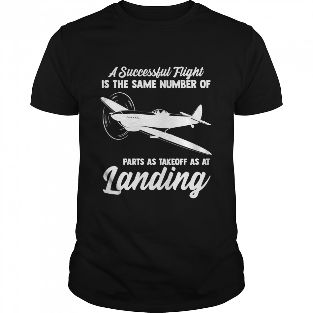 Erfolgreich Flugreisen, Gleiche Anzahl Der Teile Wie Die Landung Langarmshirt Shirt