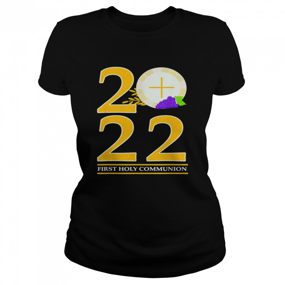Eucharist Host Catholic My First Holy Communion 2022 Shirt 1 » Cool Gifts for You - Mfamilygift Eucharist Host Catholic My First Holy Communion 2022 Shirt 1