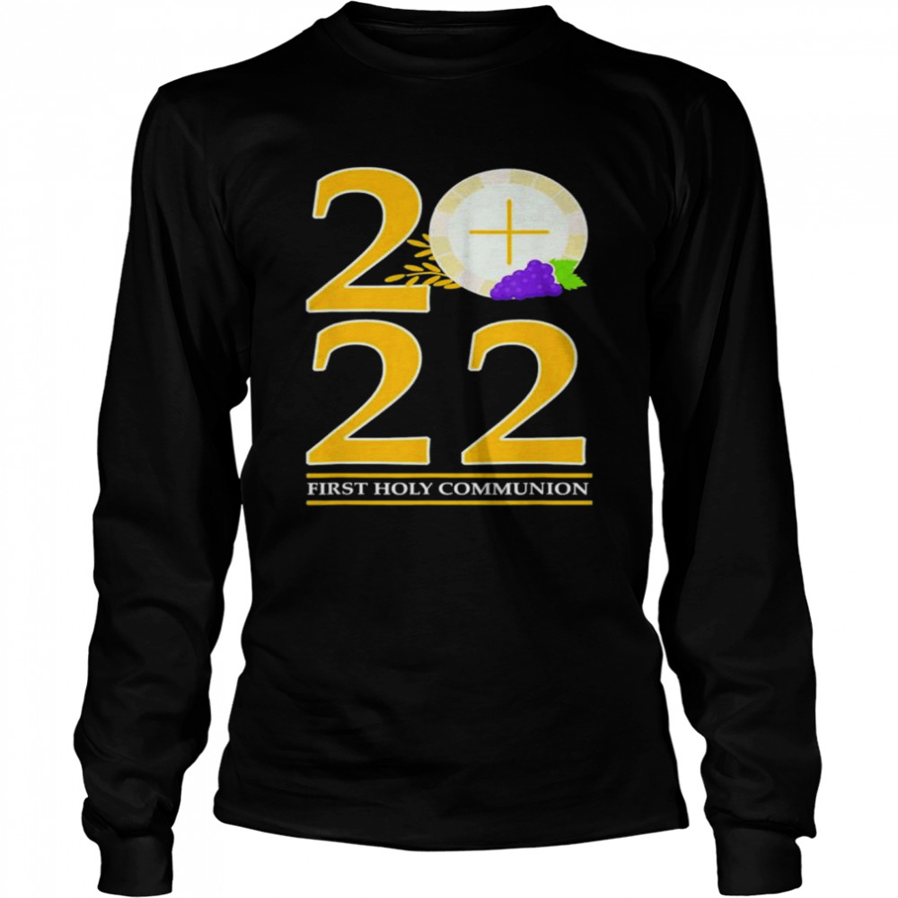 Eucharist Host Catholic My First Holy Communion 2022 Shirt 2 » Cool Gifts for You - Mfamilygift Eucharist Host Catholic My First Holy Communion 2022 Shirt 2
